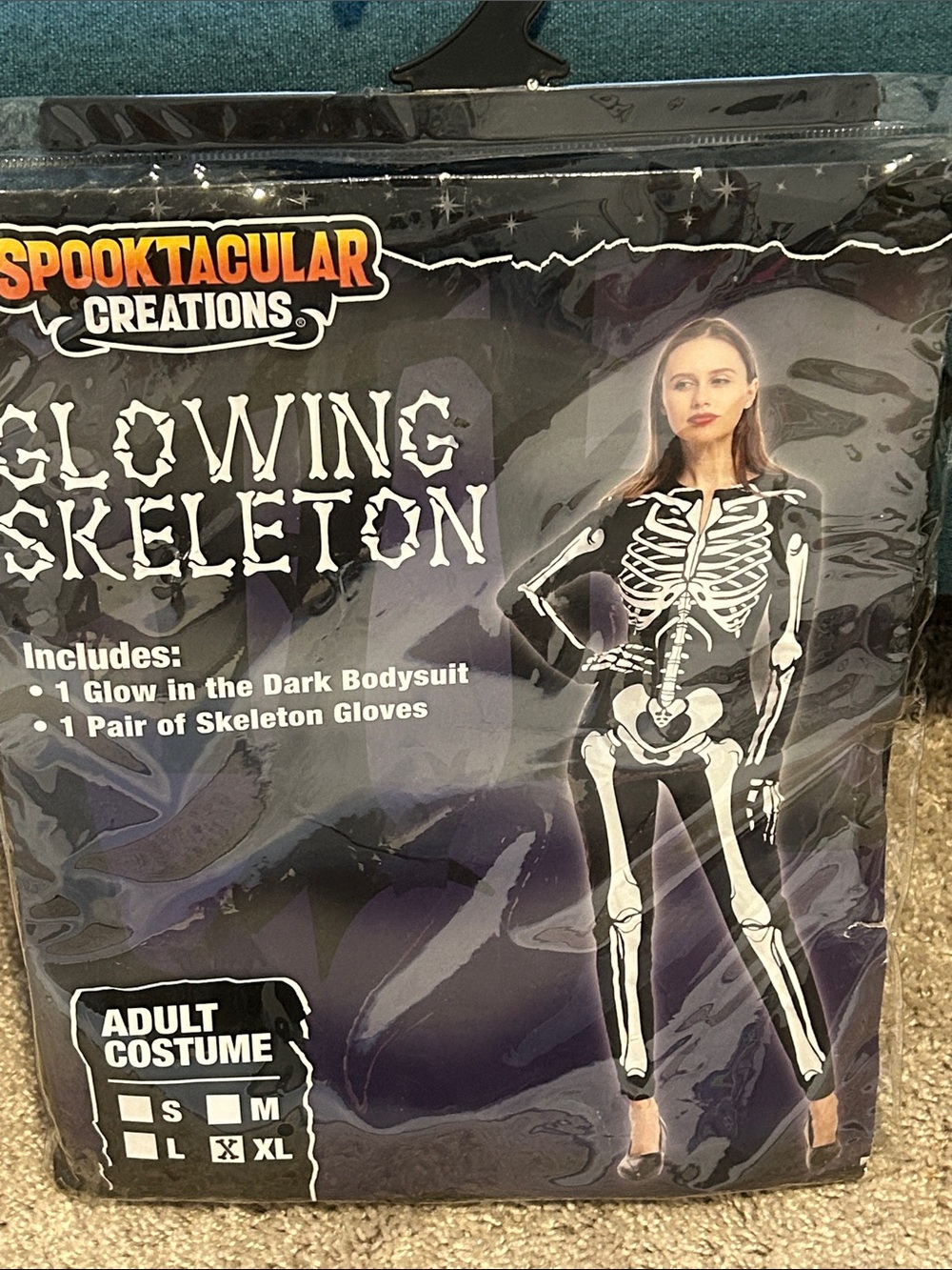 Glowing Skeleton Costume